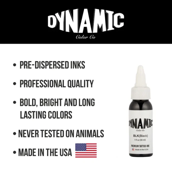 Dynamic Tattoo Ink Black