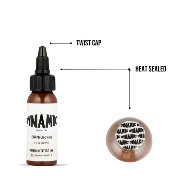 Dynamic Tattoo Ink Brown