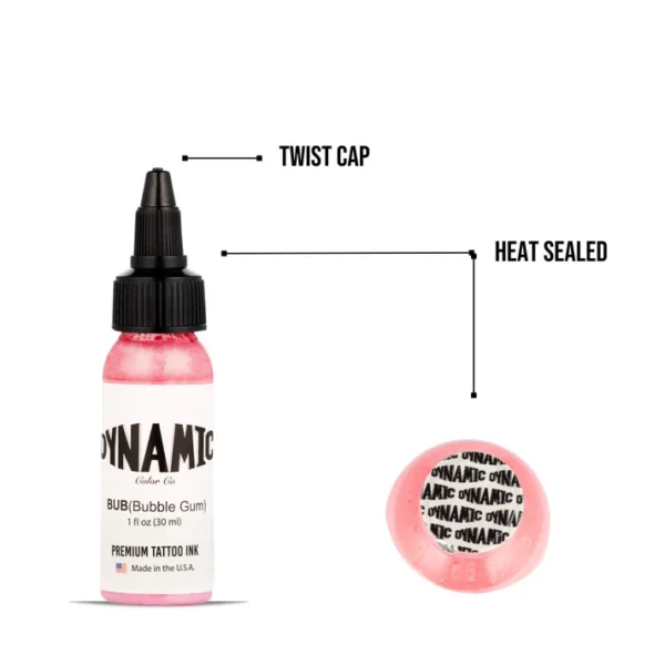 Dynamic Tattoo Ink Bubble Gum Pink