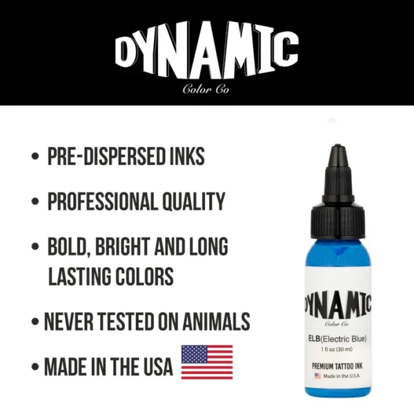 Dynamic Tattoo Ink Electric Blue