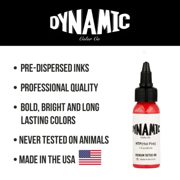 Dynamic Tattoo Ink Hot Pink