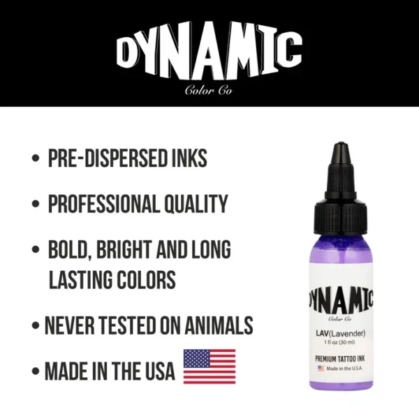 Dynamic Tattoo Ink Lavender