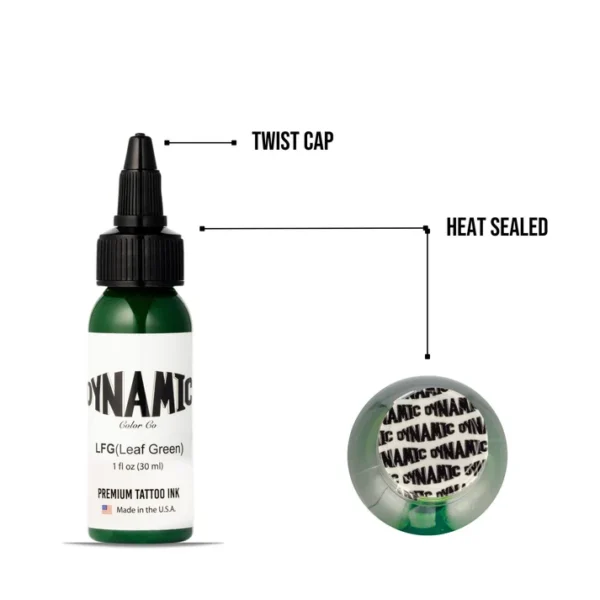 Dynamic Tattoo Ink Leaf Green