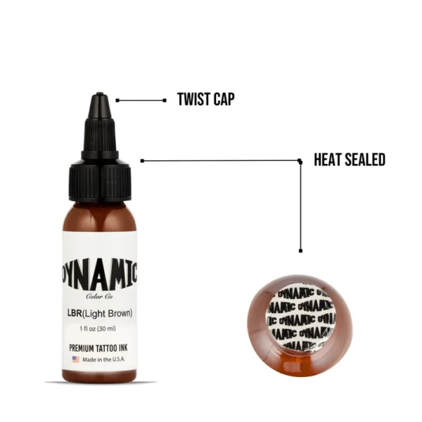 Dynamic Tattoo Ink Light Brown