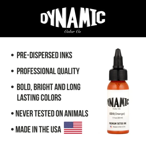 Dynamic Tattoo Ink Orange