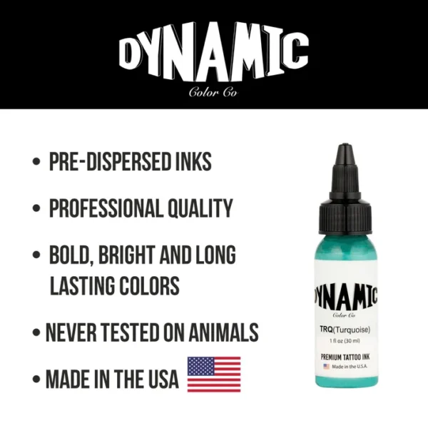 Dynamic Tattoo Ink Turquoise