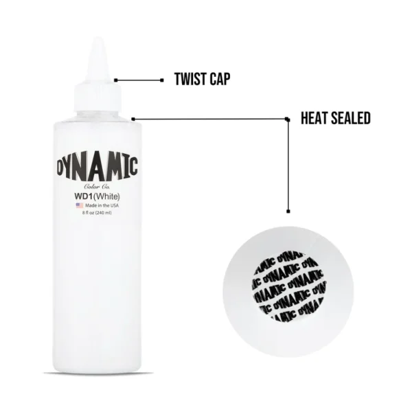 Dynamic White Tattoo Ink