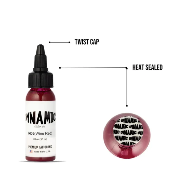 Dynamic Tattoo Ink Wine Red