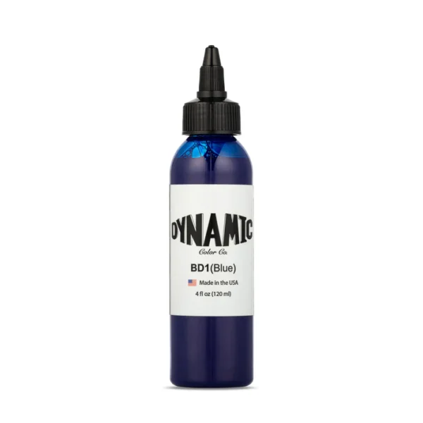 Dynamic Tattoo Ink Blue
