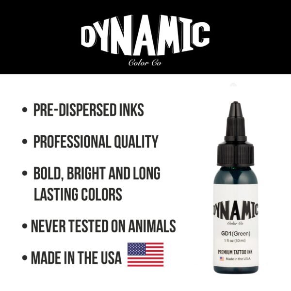 Dynamic Tattoo Ink Green