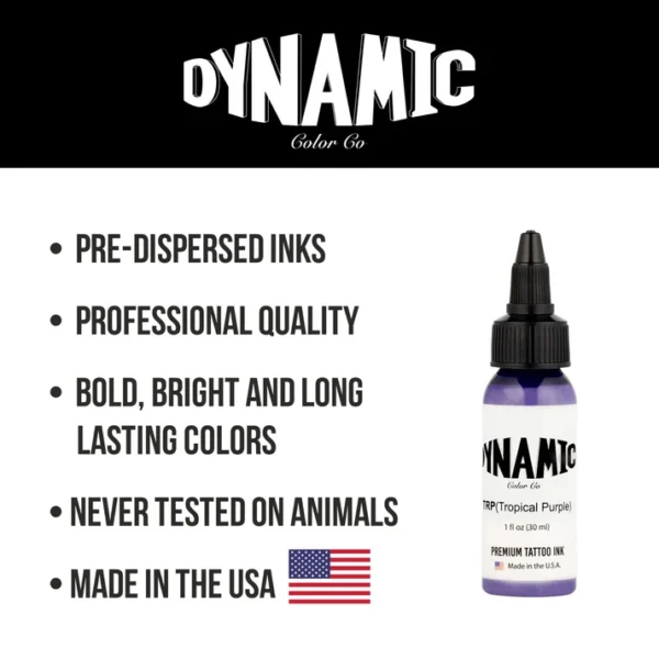 Dynamic Tattoo Ink Tropical Purple
