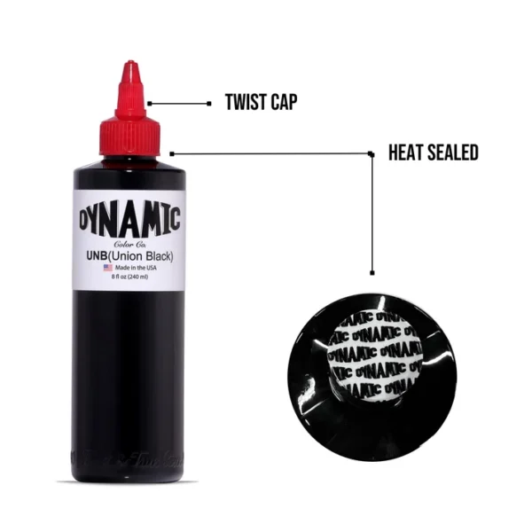 Dynamic Union Black Tattoo Ink